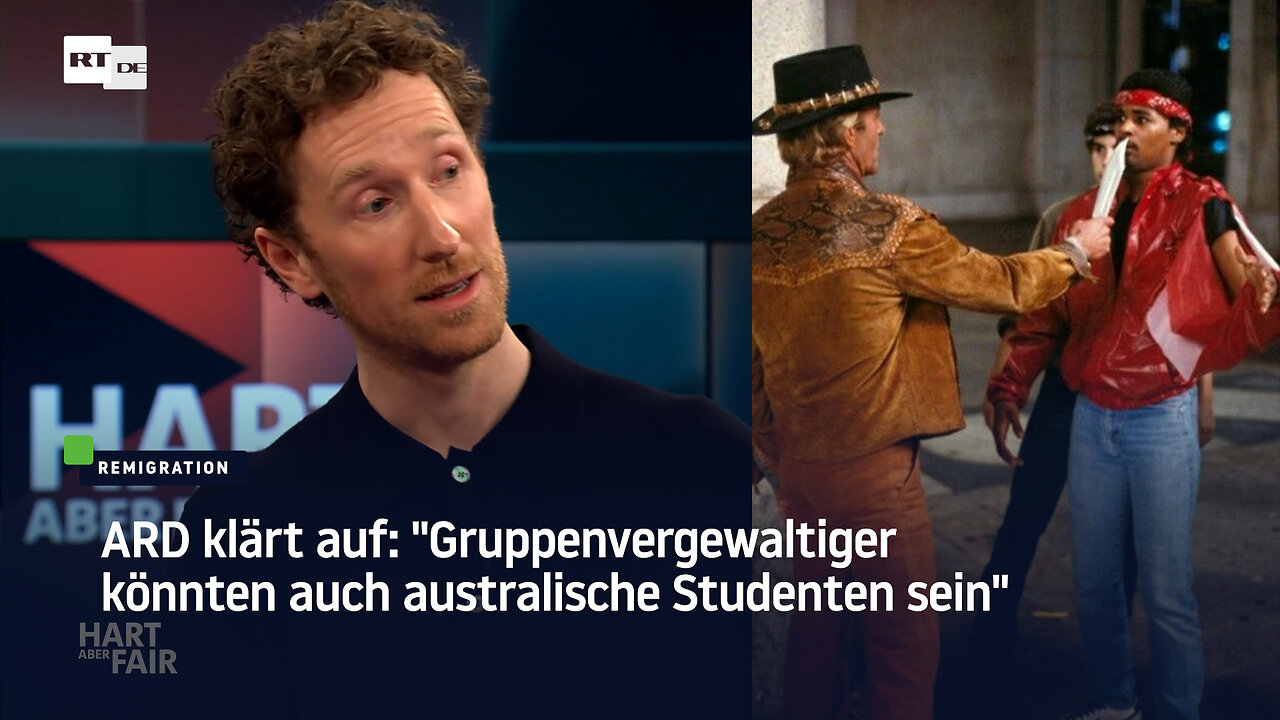 ARD klärt auf: "Gruppenvergewaltiger könnten auch australische Studenten sein"