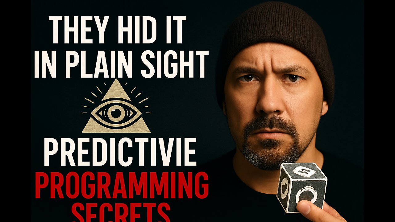 They Hid It in Plain Sight — Predictive Programming Secrets