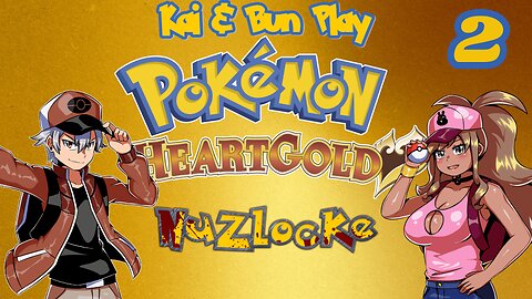 Pokémon Heartgold Nuzlocke #2 | Kai and Bun Play (Livestream)