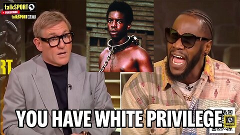 Boxer Deontay Wilder LOSES IT on reporter! SCREAMS VICTIMHOOD and RACISM in DERANGED RANT!