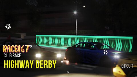 Race167 Club Race Highway Derby Car X Street