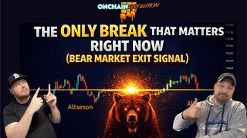 The Only Break That Matters Right Now (Bear Market Exit Signal)