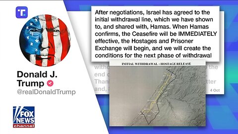 'INCREDIBLE’: Expert says Trump’s Gaza deal could ‘open a new chapter’