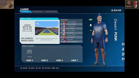 Sports Racket 2026 [W4]: Player Training (Top Spin Serve)