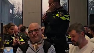 This is Dutch police. Without words