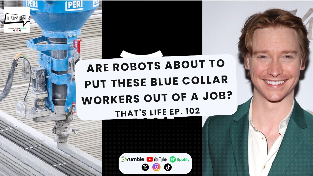 Are Robots about to put these Blue Collar Workers out of a Job? | Thats Life Ep. 102