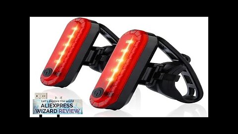 Bike Tail Light USB Rechargeable LED Bright Rear Red Bike Light Cycling Review