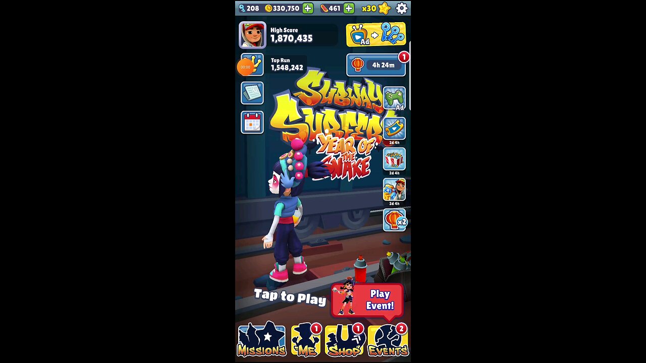 CHALLENGE SUBWAY SURFERS NEW CHALLENGE