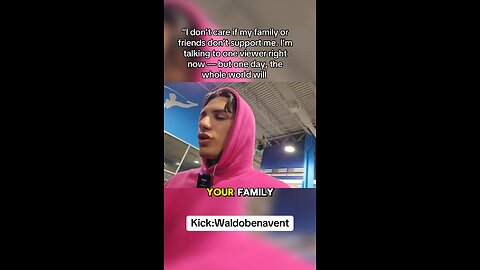 “To anyone chasing a dream with zero support — this is for you.”