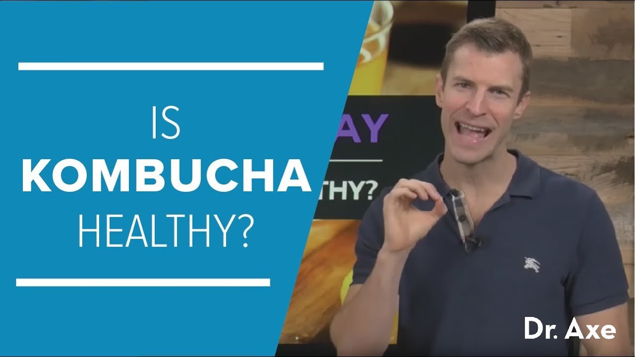 Kombucha Is It Actually Healthy Dr. Josh Axe#9377