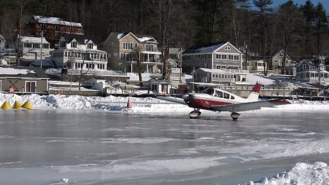 Alton Bay Ice Runway