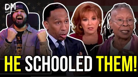 Stephen A Smith REMINDS The View of Trump's LANDSLIDE Win! Joy Behar is not happy