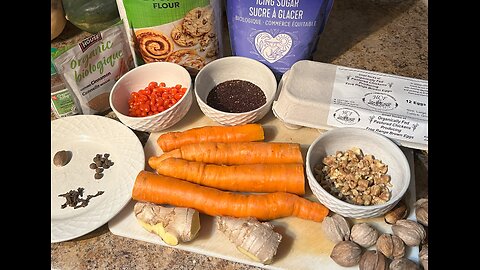 Mounsey Minute Episode 22 : Birthday Carrot Cake with Northern Food Forest ingredients!