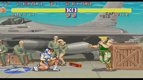 Chun Li vs Guile