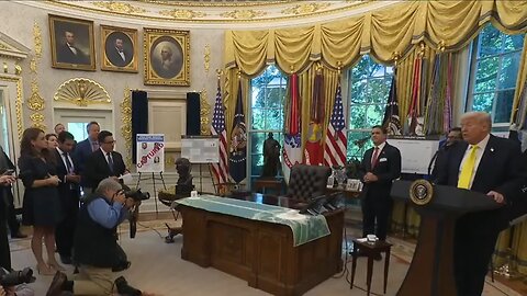 🔊 Trump calls Hamas hostage recovery 'gruesome process'