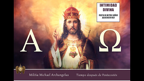 ULTIMO DOMINGO DE OCTUBRE - FIESTA DE CRISTO REY