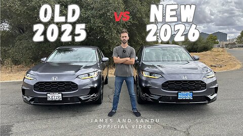 Comparison 2026 HRV vs 2025 Honda HRV EX-L