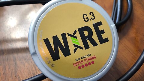 G.3 Wire Snus Review