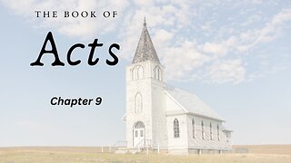 The Book of Acts (Chapter 9:30-31) - Pastor Jeremy Stout