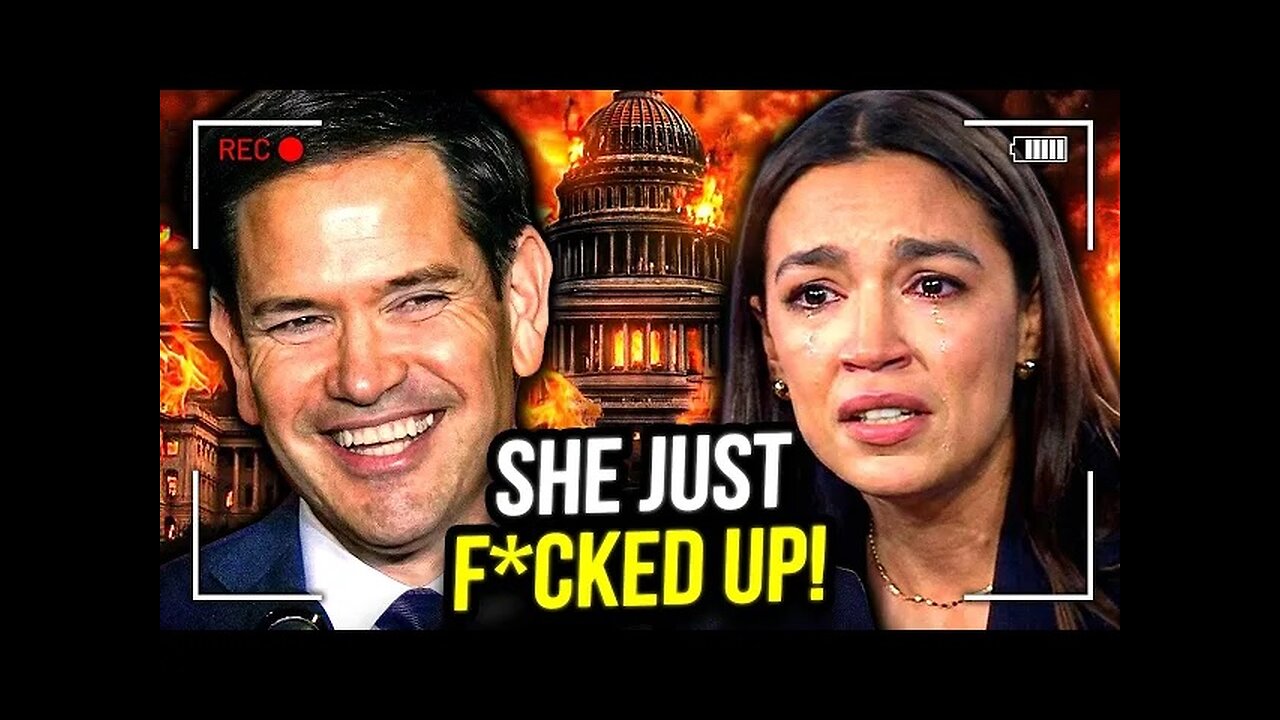 Breaking: AOC Disrespects The Flag & Marco Rubio, Then This Happened!