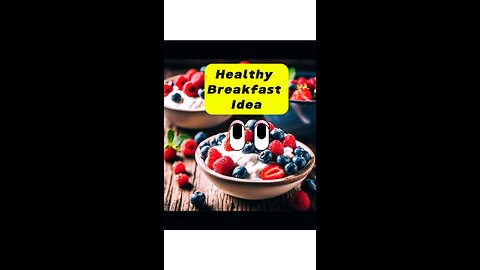 Quick & Healthy Breakfast: Greek Yogurt with Berries & Nuts!