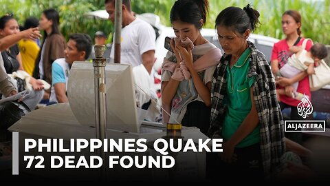 Philippines earthquake: Survivors deal with the aftermath of major tremor