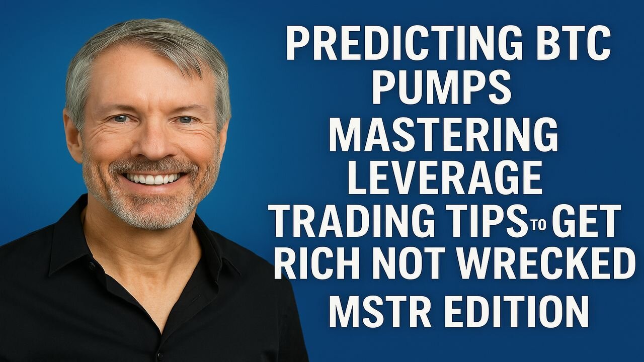Predicting BTC Pumps Mastering Leverage Trading Tips to Get Rich Not Wrecked MSTR Edition
