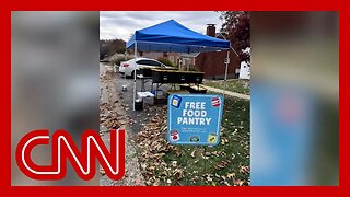Pennsylvania father starts food bank in his front yard