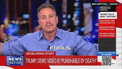 Ex CNN Host Chris Cuomo Issues A Stark Warning To Dems Over Their Insane Message To Service Members