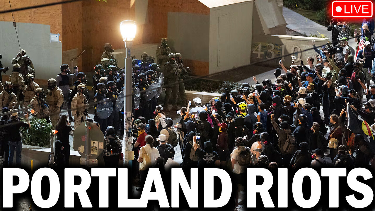 PORTLAND RIOTS: Live Coverage Of Portland ANTIFA ANTI-ICE RIOTS