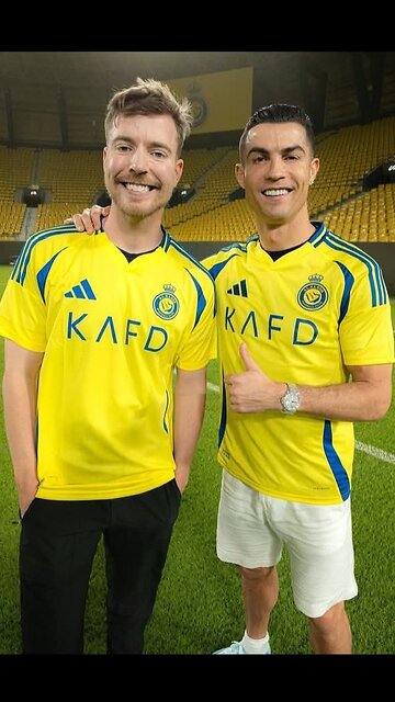 No GOAT debates while Ronaldo is shooting at us😂||#trending #mr.beast #ronaldo