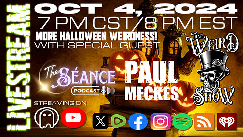 TWS: Halloween Conspiracies and Mysteris w/ Paul Meckes