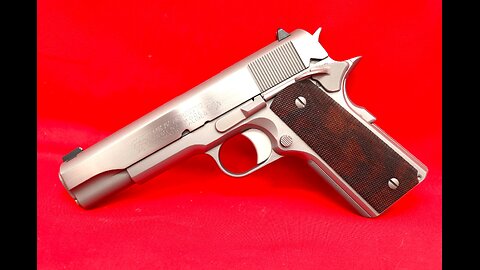 Novak's - Jim Garthwaite Custom Colt Stainless 70 Series -- RETRO 45 ACP