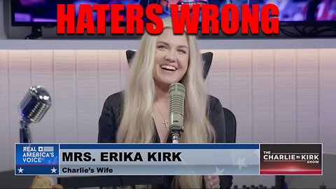 Erika Kirk's Smile Isn't Fake, It's Faith in JESUS!
