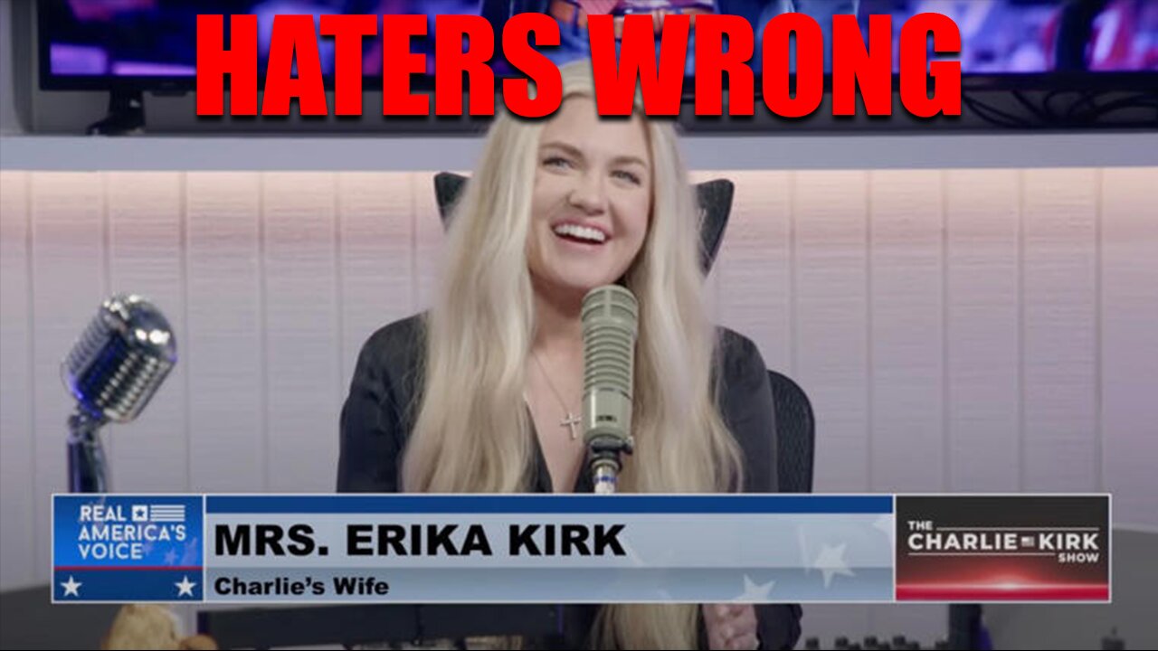 Erika Kirk's Smile Isn't Fake, It's Faith in JESUS!