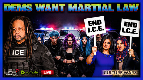 DEMS WANT MARTIAL LAW | CULTURE WARS 1.14.26 2PM