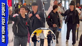 John McEnroe scolds tennis fans at Melbourne Airport after Australian Open