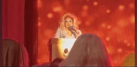 Drag Queen at TX "church" threatens to kill Trump supporters
