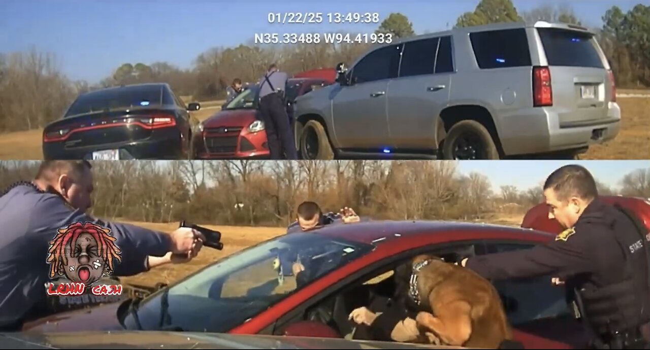 STATE TROOPERS ARREST🛣️🚗🦮👮‍♂️RELUCTANT DRIVER🚔👮💫