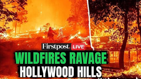 California Fires LIVE: Hollywood Stars Lose Homes As California Wildfires Rage | Palisades Wildfire