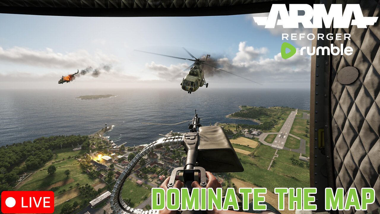🔴LIVE FROM THE ALLEYWAY💥ARMA FRIDAY - DOMINATE THE MAP💥