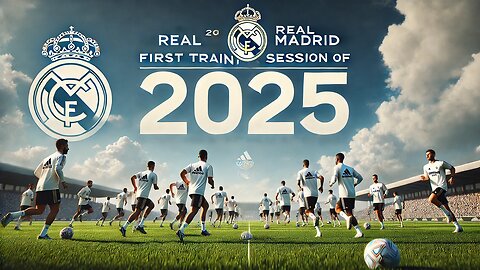 FIRST TRAINING SESSION OF 2025 ｜ Real Madrid