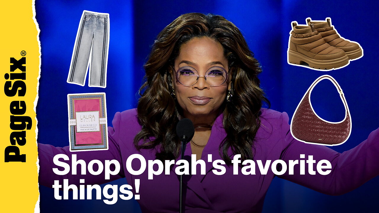 Shop Oprah's 'Favorite Things' list including Skims sleepwear and the $40 slippers she loves