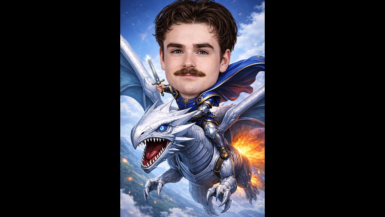 Blue Eyed Thicc Dragon