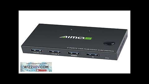 AIMOS USB HDMI KVM Switch Box Video Switch Display 4K Splitter KVM Review