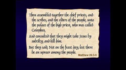 Matthew Session 20
