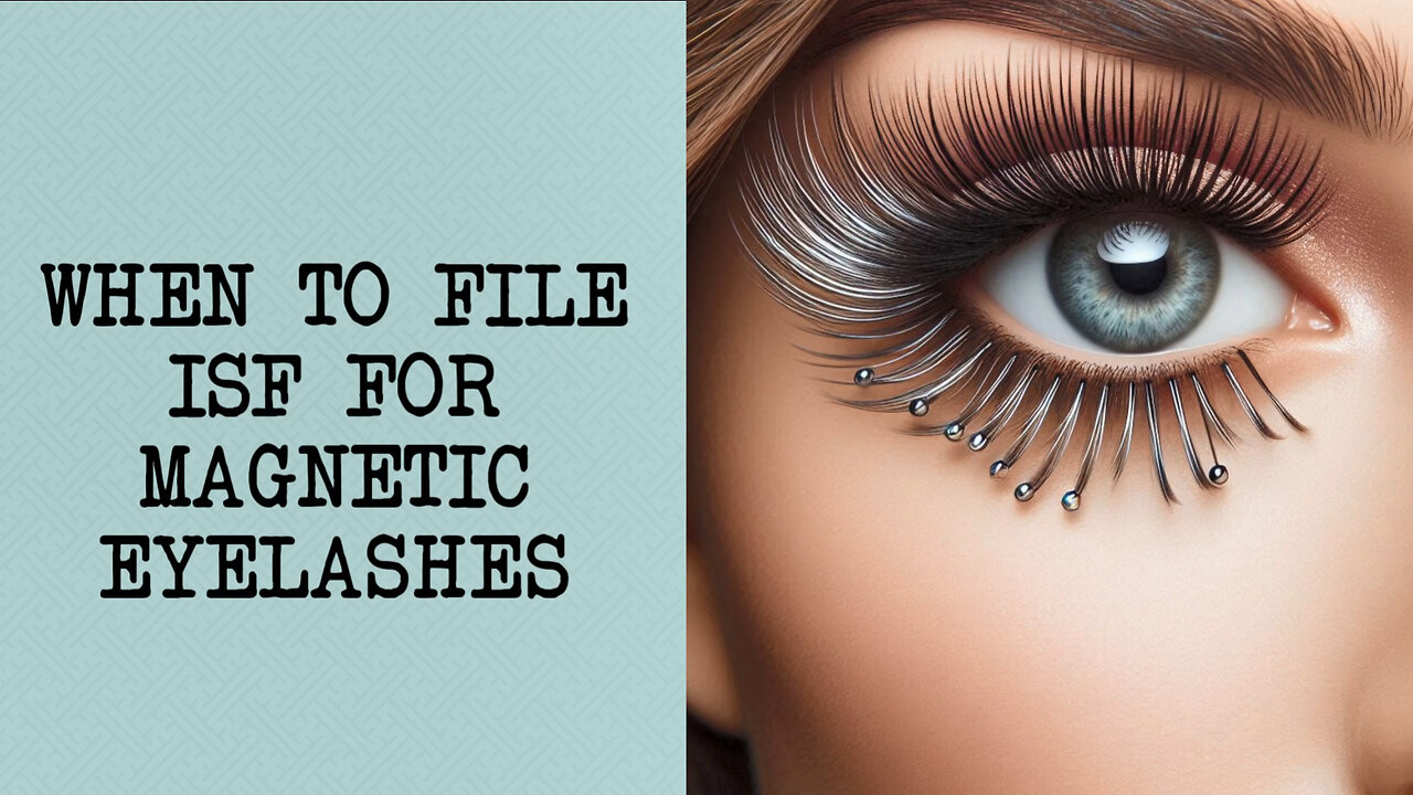 Mastering Import Secrets: Your Glam Guide to ISF for Magnetic Eyelashes!