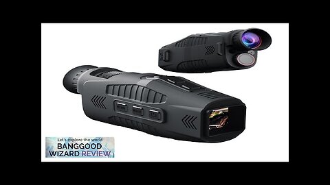 1280X720 HD Monocular Night Vision Telescope 5x Digital Zoom Device Outdoor Day Review