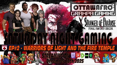 Saturday Night Gaming with Ottawafro