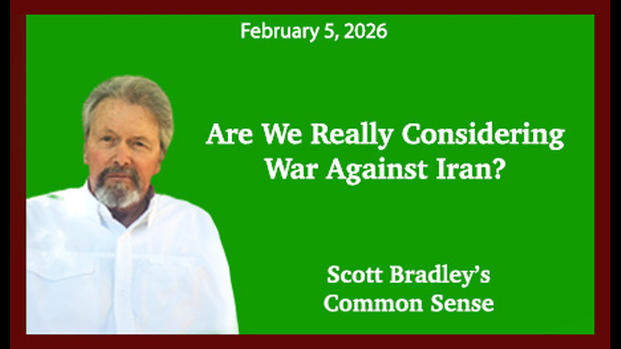 Are We Really Considering War Against Iran?